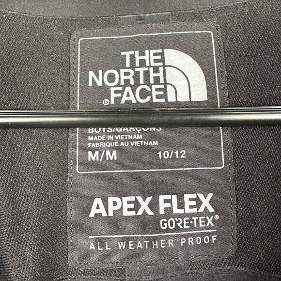 The North Face Boy’s GoreTex GTX Apex Flex Hard Shell Jacket Black Size Medium - Picture 8 of 11